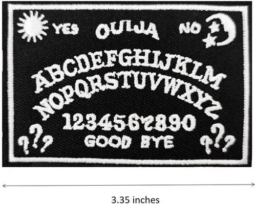 Miniatura 2 de Cute-Patch Ouija Board Planchette Ghost Horror Ouija Oculto Mystic Eye Planchette Parche bordado para planchar
