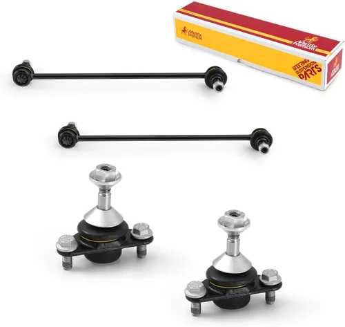 Miniatura 191 de Metrix Premium Chassis Parts - Juego de 4 piezas de articulación de rótula superior y barra estabilizadora delantera para Ford Ranger RWD 1998-2011