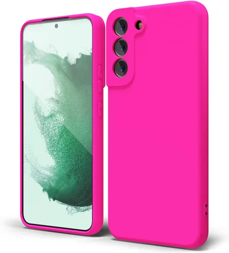 Miniatura 12 de oakxco Funda para teléfono Samsung Galaxy S21 Ultra con agarre de silicona líquida, bonita funda delgada y delgada de goma suave de TPU lisa