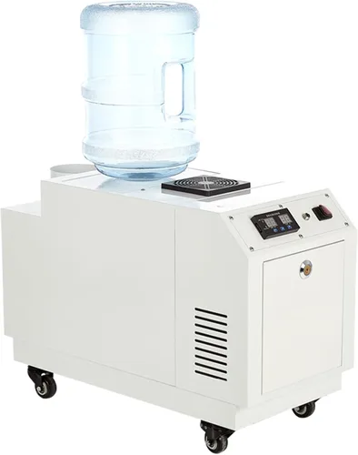 Humidificador industrial 13.2 lbs/h Humidificador ultrasónico de invernadero humidificador portátil continuo Cool Mist Maker comercial con agujero