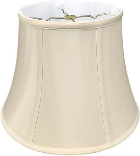 Royal Designs - Pantalla de lámpara, diseño de campana modificada 10 x 16 x 12.5 pulgadas, color beige