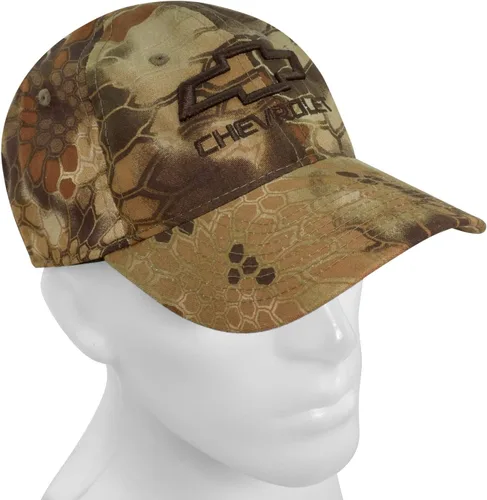 Miniatura 2 de Gorra Chevrolet Bowtie 3D, táctica, de camuflaje con bordado de la bandera de EE. UU., talla única , Negro