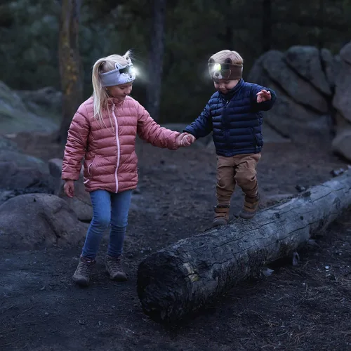 Miniatura 3 de Big Discoveries WildLight - Diadema de forro polar con lámpara LED brillante para niños Faro de juguete divertido para niños, niñas o adultos