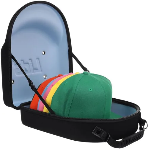 Miniatura 11 de Lids Estuche de Viaje para Gorras – Portador de Gorras de Béisbol para 6 Gorras, Exterior de Mezclilla Resistente con Interior Negro, Almacenamiento