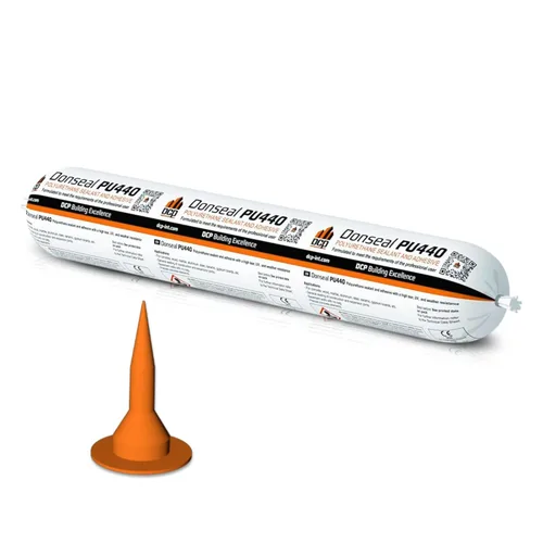 DCP Donseal PU440 Sellador de poliuretano para hormigón, acera, 1 paquete – Relleno de junta de expansión, masilla que no se hunde para cimientos,