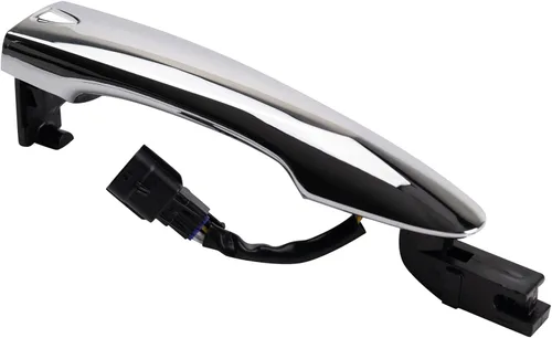 Miniatura 145 de TRQ Manija de puerta exterior delantera derecha cromada para el lado del pasajero compatible con Dodge Durango Jeep Grand Cherokee 2011-2021