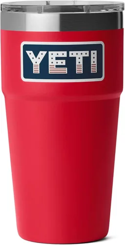Miniatura 37 de YETI Rambler - Vaso apilable de 20 onzas, acero inoxidable, aislado al vacío con tapa MagSlider Verde mar