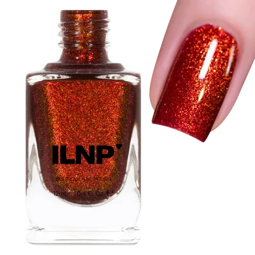 Miniatura 7 de ILNP Autumn - Esmalte de uñas brillante marrón cálido