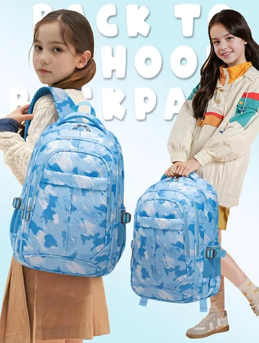 Miniatura 43 de BLUEFAIRY - Mochilas para niños y niñas, escuela primaria, jardín de niños