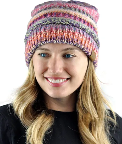 Miniatura 181 de C.C Trendy Warm Chunky Soft Stretch Cable Knit Beanie