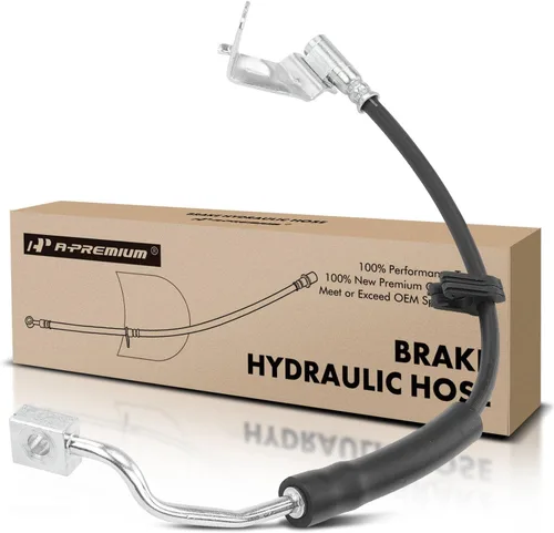 A-Premium Manguera Hidráulica de Freno Delantero del Conductor Compatible con Modelos Ford y Lincoln - F-150 1999-2003, F-150 Heritage 2004, F-250