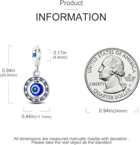 Miniatura 4 de Parmuz Dijes para pulseras de plata de ley 925 con diseño de mariposa para viajes de verano, cuentas de la suerte del océano, regalo de joyería