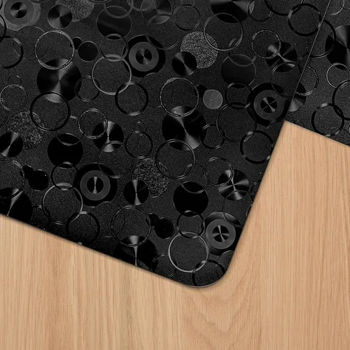 Miniatura 5 de Vicwe Alfombrilla para silla de oficina para suelo de madera dura, 36" x 48" alfombrillas para silla de escritorio, fácil de limpiar, alfombrilla