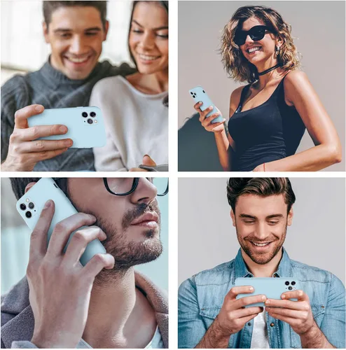 Miniatura 2 de Cordking Funda diseñada para iPhone 11 Pro Max, funda de silicona ultra delgada a prueba de golpes con forro de microfibra suave antiarañazos