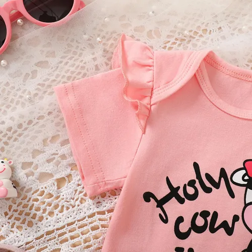 Miniatura 19 de Traje de primer cumpleaños para niña - Holy Cow I'm One