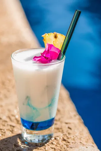 Miniatura 2 de Hummingbird Glass Straws Havana Heat Straight - Paquete de 4 popotes reutilizables con cepillo de limpieza