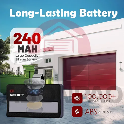 Miniatura 3 de ASONPAO Paquete de 2 unidades para control remoto Chamberlain LiftMaster 971LM 950CB para puerta de garaje