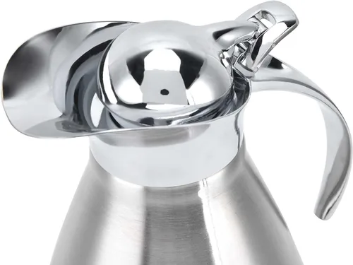 Miniatura 5 de Jarra térmica de café térmica, olla térmica aislada de acero inoxidable, frasco al vacío de doble pared, termo de café para café, agua caliente, té