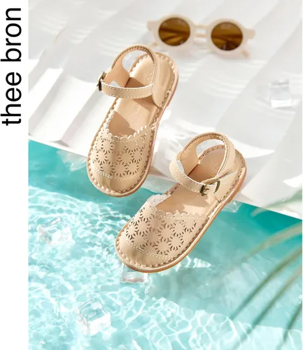Miniatura 85 de THEE BRON Sandalias cómodas para niñas, zapatos para niños, sandalias rellenas