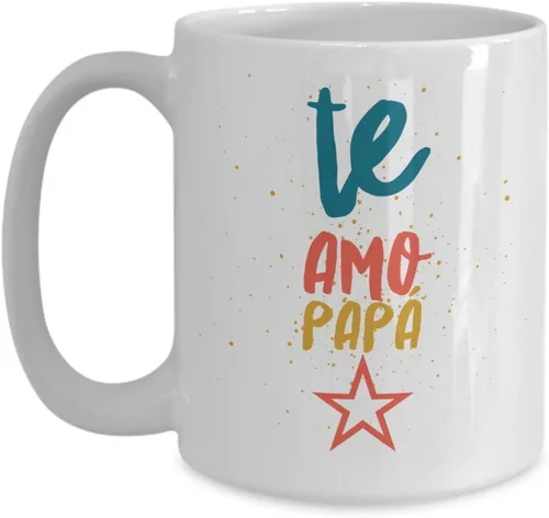 Miniatura 5 de Regalo para Papa Taza de Café Padre Feliz dia del Padre Vaso, taza de café divertidas, tazas personalizadas, taza de café inspiradoras, taza
