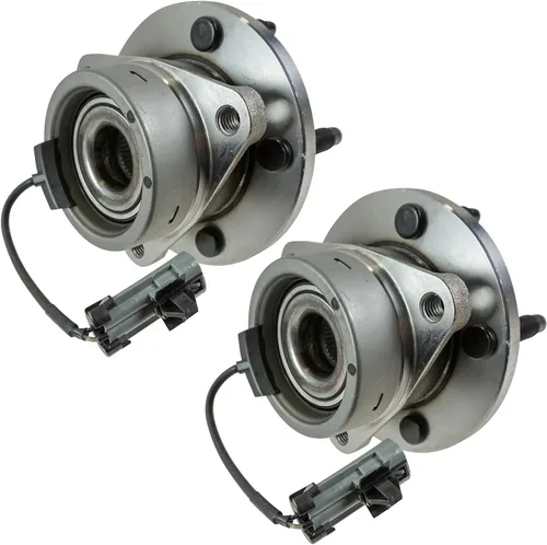 Miniatura 3 de TRQ Juego de conjunto de rodamiento de rueda delantera y buje de 2 piezas Compatible con Chevrolet Cobalt 2005-2010 HHR 2006-2011 Pontiac G5