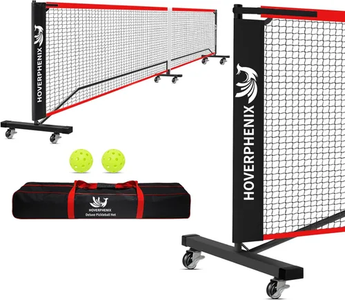 Miniatura 12 de Portable Pickleball Net - 22FT Regualtion Size Pickle Ball Net，Weather Resistant Steady Steel Frame and Carry Bag for Indoor, Outdoor, Driveway