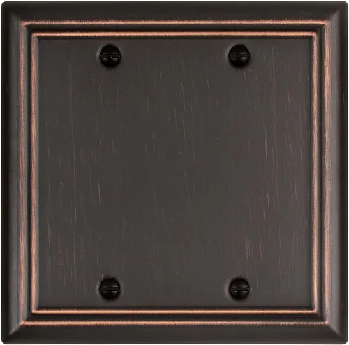 Miniatura 10 de Cubiertas de Enchufe Decorador Doble, Placas de Pared de Bronce Envejecido para Interruptor de Regulador, Enchufe GFCI y Receptáculo, Placas
