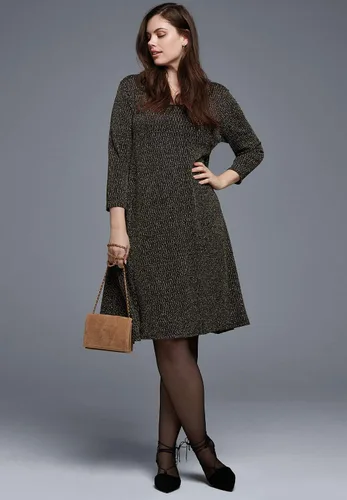 Miniatura 4 de Ellos Vestido de punto con purpurina en talla grande para mujer