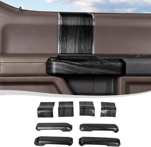 Miniatura 8 de Voodonala para F-150 2015-2020 Cubiertas de manija interior para puerta de Ford F150 2015-2020 Compatible con Ford F150 F250 F350