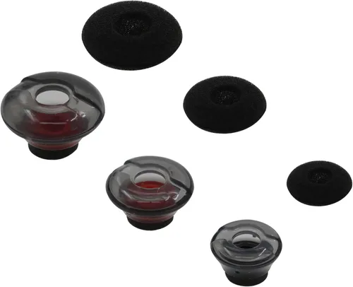 Miniatura 5 de ALXCD Auriculares de gel para auriculares Voyager 5200, S/M/L 3 piezas de almohadillas de gel suave y 3 puntas de cubierta de espuma, apto para Negro