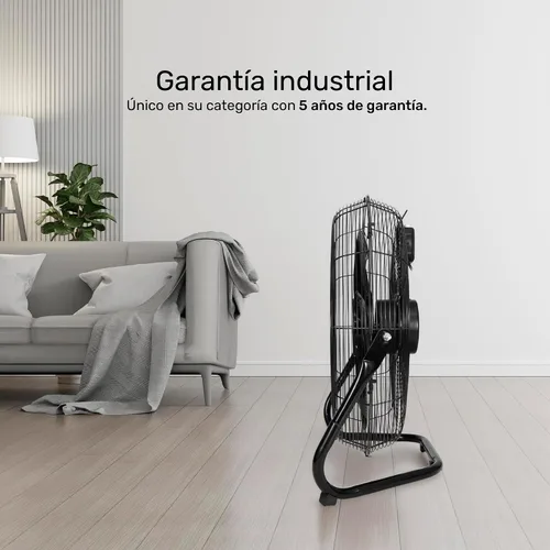 Miniatura 3 de Taurus FLASH - Ventilador industrial de piso de 20 pulgadas, ventilador de parrilla de metal de alta velocidad con cuchillas de plástico