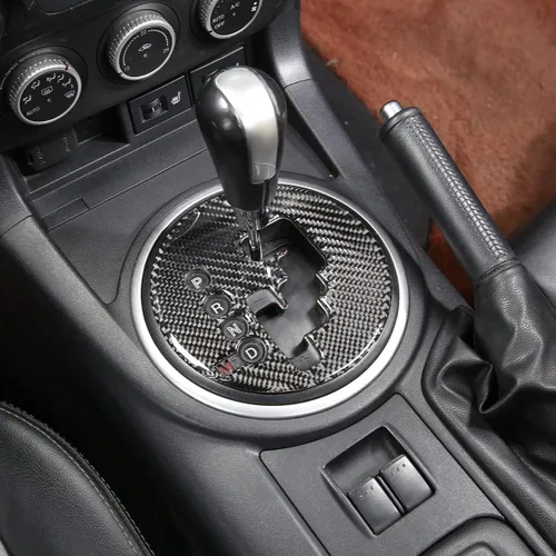 Miniatura 5 de Adhesivos de fibra de carbono suave para engranajes de control de automóvil, cubierta protectora para moldura de marco, marco de engranajes