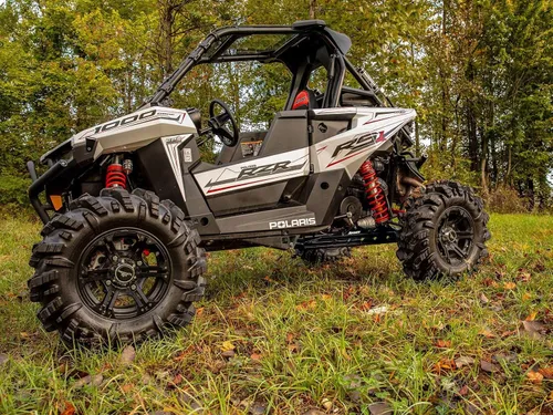Miniatura 2 de SuperATV Brazos de arrastre traseros extendidos para Polaris RZR RS1 (2018+) - Negro