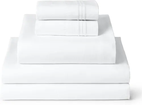 Mellanni - Juego de sábanas Split King - 5 piezas de la colección icónica de ropa de cama - Sábanas de hotel de lujo, extra suaves, refrescantes -