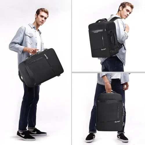 Miniatura 4 de YOUNGOA Mochila de mano para viajar en avión, mochila de viaje grande aprobada por aerolíneas, bolsa de artículos personales de 35 L, mochila