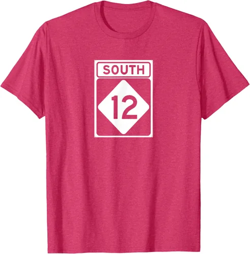 Miniatura 24 de Highway 12 South NC Outer Banks North Carolina Hwy - Camiseta, Negro, S