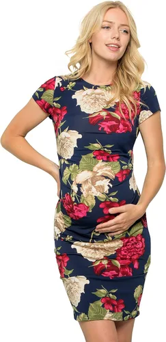 My Bump. Vestido de maternidad para mujer, de manga corta, casual, ajustado tipo Bodycon.