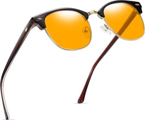 Miniatura 19 de Gafas de Luz Azul para Mujer/Hombre Gafas de Computadora de Luz Azul para Mujeres/Hombres A04-cristal marco plateado