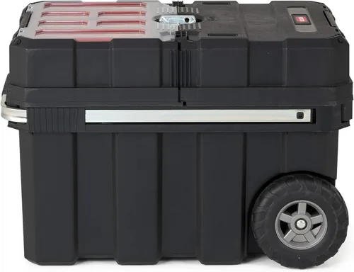 Miniatura 12 de Keter Masterloader Caja de herramientas portátil de resina con sistema de bloqueo y contenedores extraíbles – Caja de almacenamiento y organización