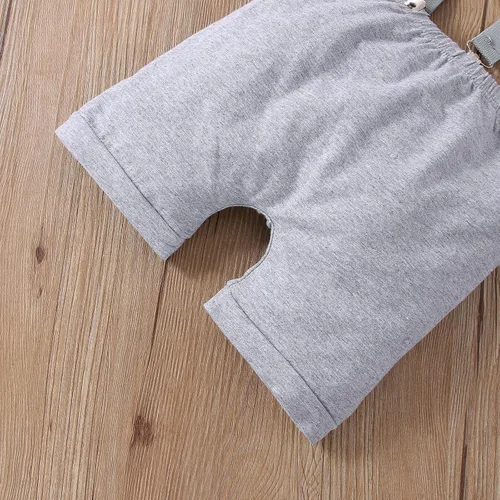 Miniatura 8 de vivifayee Conjunto de pantalones y tirantes para bebé niño de un primer cumpleaños