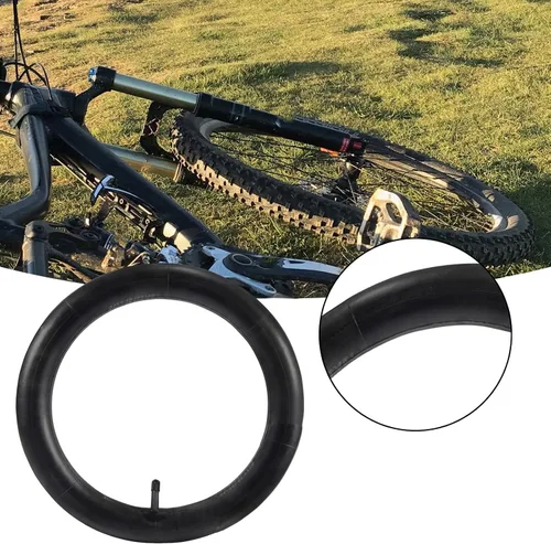 Miniatura 3 de para tubo interior de bicicleta para, bicicletas de neumáticos gruesos y cuatrimotos, 20x4.0/24x4.0/26x4.0, tubo de goma ancho con válvula roscada