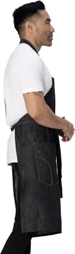 Miniatura 4 de Chef Works Delantal con pechera unisex Corvallis
