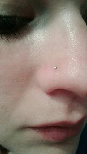 Miniatura 9 de D.Bella Nose Rings 10Pcs 18G Nose Screw Rings Studs Surgical Steel Piercing Jewelry 2mm Clear CZ Silver