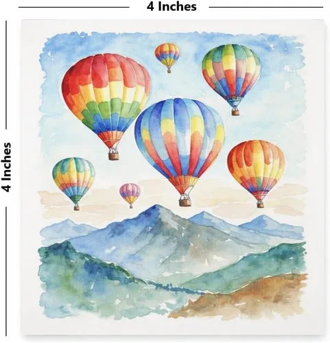 Miniatura 2 de 200 hojas (4 x 4 pulgadas), papel de acuarela de alta calidad, 220 GSM, hojas blancas sueltas con un toque de gris, ideal para colorear al agua