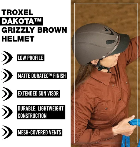 Miniatura 2 de Troxel Troxel Dakota Horseback Riding Helmet