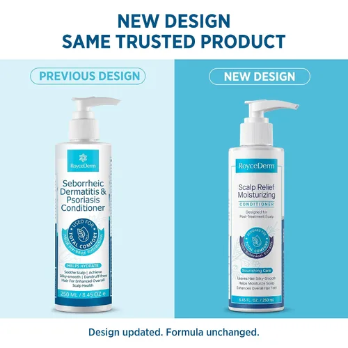 Miniatura 2 de Roycederm Acondicionador para Dermatitis Seborreica y Psoriasis: Tratamiento del Cuero Cabelludo para Foliculits, Psoriasis, Cuero Cabelludo Seco