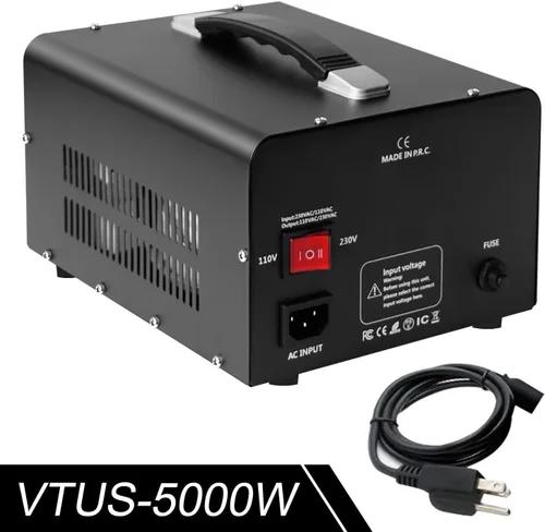 Miniatura 2 de Cantonape Convertidor de transformador de voltaje de 800 vatios de aumento y bajada de 110-120 voltios a 220-240 voltios y de 220-240 voltios a