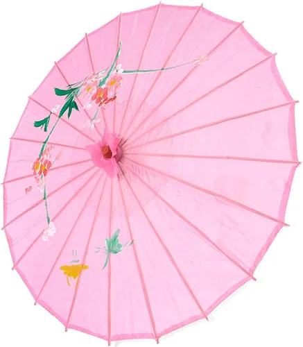Miniatura 18 de JapanBargain, parasol japonés asiático de nylon chino para fotografía, cosplay, disfraces, boda, fiesta, decoración del hogar, tamaño para niños, 22