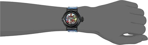 Miniatura 3 de Marvel AVG3516 Reloj analógico de cuarzo azul para niños Negro - Digital