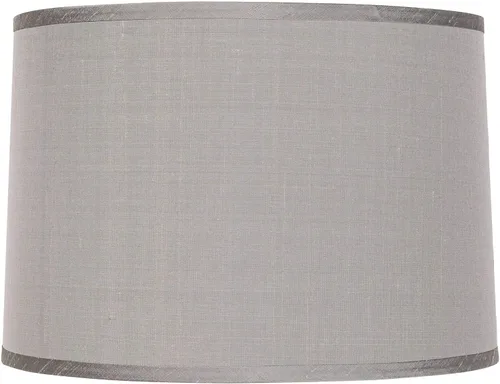 Miniatura 10 de Pantalla para lámparas blanca con círculos plateados (15 x 16 x 11)